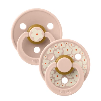 Пустышка BIBS STUDIO COLOUR Jasmine / Blush Mix (0-6 мес.)