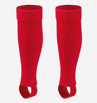 Гетри футбольні JAKO Uni Bambini без шкарпетки size S червоний