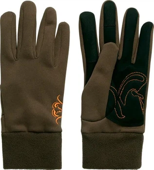 Перчатки Blaser Active Outfits Power Touch для охоты сенсорные с флисовыми манжетами 8 Темно коричневый