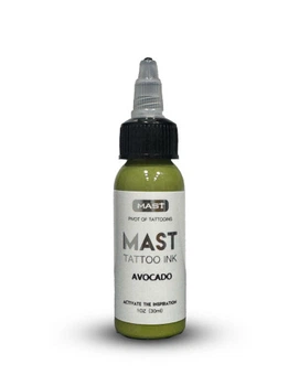 Чорнило для татуювання Mast Tattoo Ink AVOCADO, 30 мл