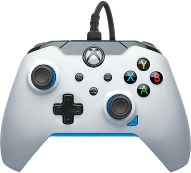 Kontroler przewodowy PDP Ion do Xbox Series/Xbox One/PC White-Blue (049-012-WB)