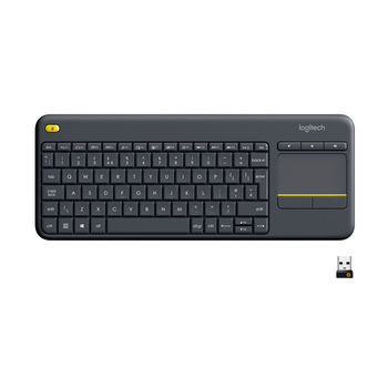 Клавіатура Logitech K400 Plus Touch Wireless UA (m439880)