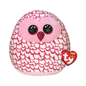 Мягкая игрушка Ty Squish-a-Boos Розовая сова y 20 см (m439203)