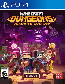 Minecraft Dungeons Ultimate Edition (PS4, русская версия) Б/У