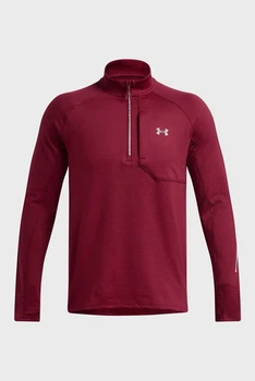 Чоловіча бордова спортивна кофта UA LAUNCH ELITE CW HALF ZIP Under Armour XL 1386676-625