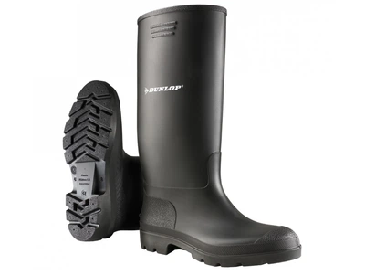DUNLOP Чоботи гумові р.39 Pricemastor чорні (арт.380PP)