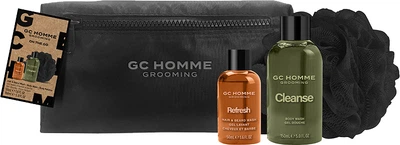 Zestaw do pielęgnacji ciała i włosów Grace Cole Grooming dla mężczyzn 4 elementy (5055443698302)