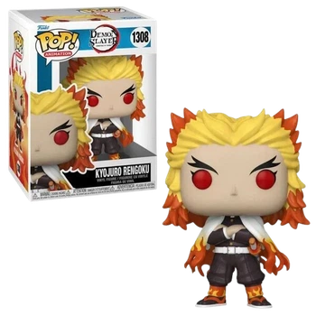 Фігурка Фанко Поп Клинок розсікаючий демонів Кеджуро Ренгоку Funko Pop Demon Slayer Rengoku (3C56492A15CC)