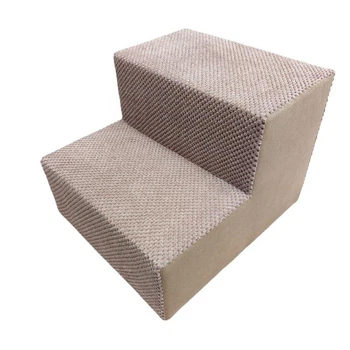 Ступеньки , пандус для собачек 40*35*30 капучино двойные