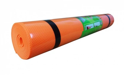 Йогамат M 0380-1 (Оранжевый) (173х61х см h 4 мм.)
