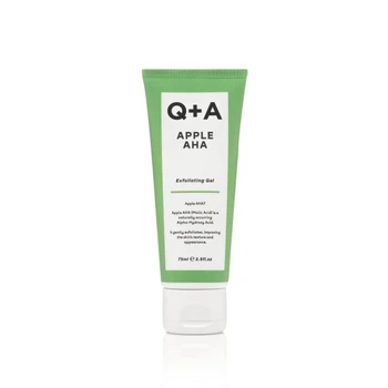 Відлущуючий гель з кислотами для обличчя Q+A Apple AHA Exfoliating Gel 75ml 5060486261888