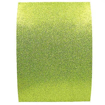 Фоамиран 1.7±0.1 мм "салатовый" glitter hq A4 (21x29.7 см) с клеем 10 арк Josef Otten (17GLK-057)
