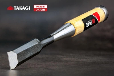Японская стамеска долото 24 мм Takagi Gisuke Premium ударная (108078)