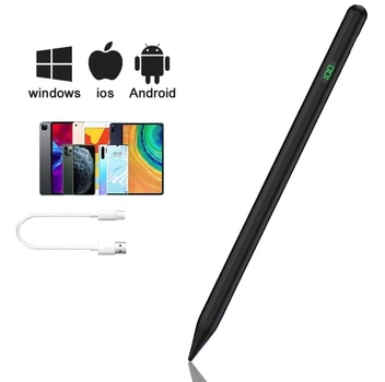 Універсальний стилус сенсорна ручка Stylus pencil для Android Windows IOS Apple цифровий чорний