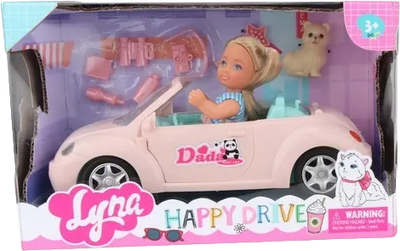 Ігровий набір Qunxing Toys Лялька Лія в автомобілі Блондинка (6902241800927-2)