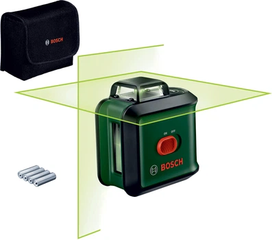Лазерний нівелір Bosch UniversalLevel 360 з батарейками та чохлом (0603663E05)