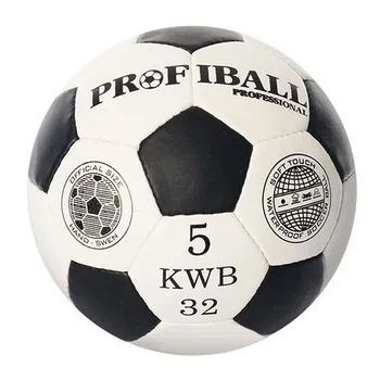 Мяч футбольный OFFICIAL 2501-1A Чёрный Размер 5 (32 панели)