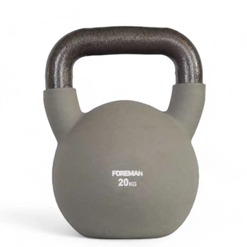 Гиря неопренова Foreman TTK, 20 кг (серый), FM-TTK-20-GY