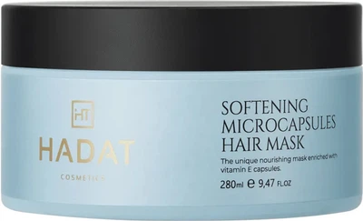 Пом'якшувальна маска для волосся з мікрокапсулами Hadat Cosmetics Softening Microcapsule Hair Mask 280 мл (7290019774662)