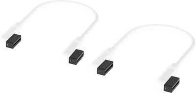 Кабель Corsair iCUE LINK 135 мм 90° 2 Pack White (840006673798)