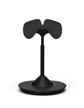 Стул седло для активного сидения Backapp Hipp Black Grey