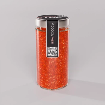 Икорный продукт CapsFood Икра Красная Лосось PREMIUM 500 грамм