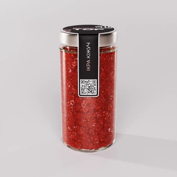 Икорный продукт CapsFood Икра Красная Кіжуч PREMIUM 500 грамм