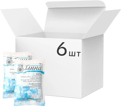 Упаковка глины Golden Pharm Белой косметической 60 г х 6 шт (47242324095824)