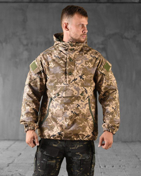 Тактическая демисезонный анорак SoftShell 3XL пиксель (88914)