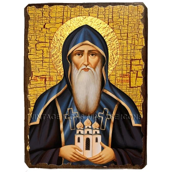 Ікона Олег Святий Благовірний Князь Брянський ,ікона на дереві 130х170 мм (3781-1)