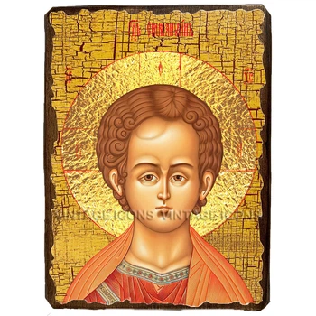 Икона Спас Эммануил ,икона на дереве 170х230 мм (3645-2)