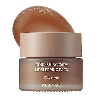 Нічна маска для губ, що відновлює, з кокосом Klavuu Nourishing Care Lip Sleeping Pack Coconut 20 г