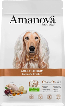 Сухий корм для собак Amanova Adult Medium Exquisite Chicken 2 кг (8413037331696)