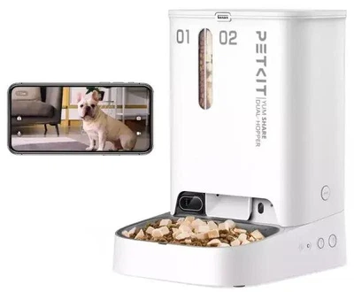 Смарт кормушка PETKIT Yumshare Dual-Hopper with Camera P591 White