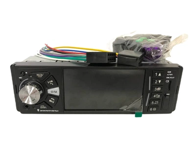 Автомагнітола MP5 4228 1DIN сенсорний екран 7 дюймів Bluetooth Hands Free USB MMC SD FM мультимедійний ресивер 4x60W підтримка камери заднього виду еквалайзер автомобільна магнітола аудіосистема USB програвач мультимедіа