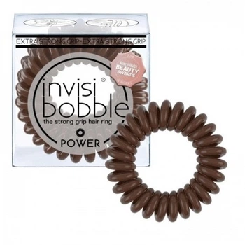 Резинка-браслет для волос Invisibobble Power Pretzel Brown