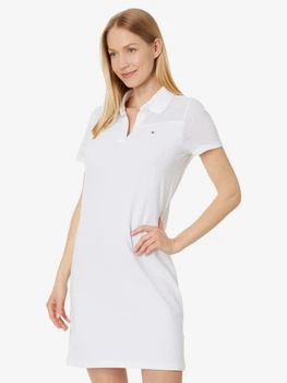 Сукня-футболка коротка літня жіноча Tommy Hilfiger 783769098 S Біла (1159814666)