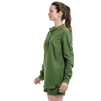 Сорочка Turbat Madeira Hemp Wmn жіноча bronze green XS зелена