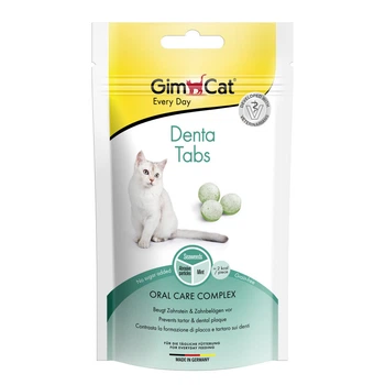 Витаминные лакомства для кошек в виде таблеток GimCat Every Day Dental 40 г