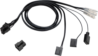 Розгалужувач EKWB EK-Loop OmniLink 6-Pin-Stromkabel (Dual PWM) Black (3831109897829)