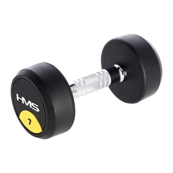Гантель прогумована HMS HG PRO, 7 кг