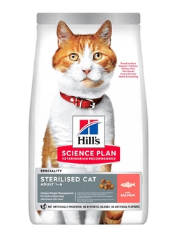 Сухой корм Hill's Science Plan Young Adult Sterilised Cat для стерилизованных кошек с лососем 1.5 кг