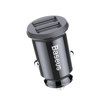 Автомобільний зарядний пристрій Baseus Small Rice Grain 3.1А Black (CCALL-ML01)