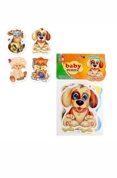 Игра развивающая магнитные бейби пазлы Vladi Toys VT3208-19