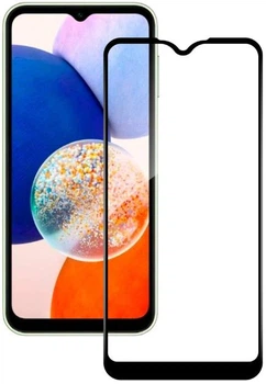 Захисне загартоване скло для Samsung Galaxy A25/A24/A15/M15 FullGlue FullCover 3D Armor з чорною рамкою