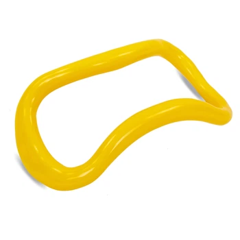 Кільце для йоги та розтяжки YOGA HOOP Zelart FI-8230 (FI-8230_Жовтий)