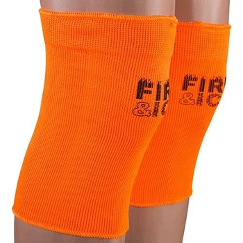 Наколенник эластичный FireIce Pro, универсальный размер, пара, оранжевый (101/2)