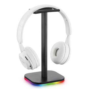 Подставка для наушников SV T11 с атмосферной RGB-подсветкой Черный (sv3886t11)