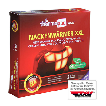 Набір хімічних грілок для шиї Thermopad Neck Warmer XXL 3 шт. (TPD 78893)