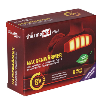 Набір хімічних грілок для шиї Thermopad Neck Warmer 6 шт. (TPD 78803)
